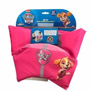 SwimWays Nickelodeon Paw Patrol Learn-to-Swim USCG App. Kids Life Jacket, Skye